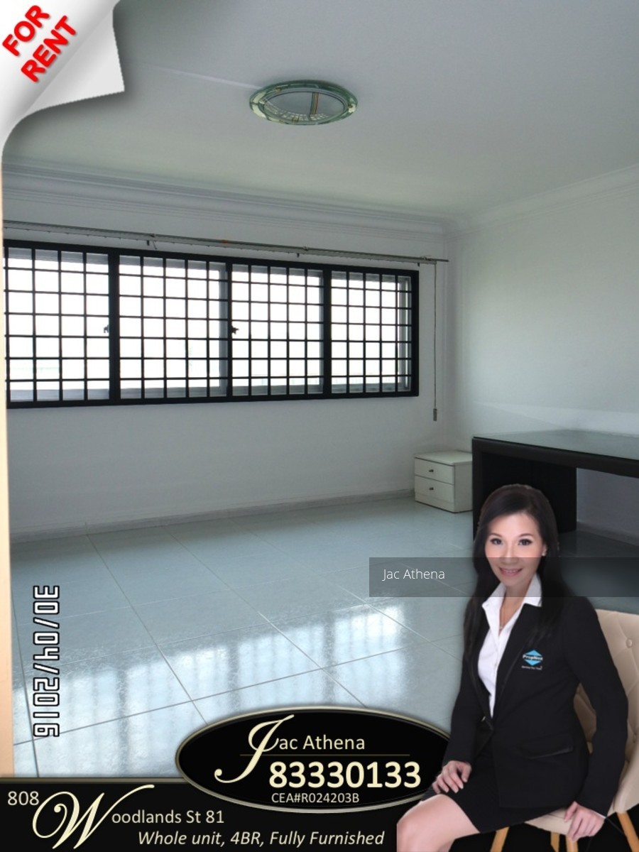 Blk 808 Woodlands Street 81 (Woodlands), HDB Executive #116709622